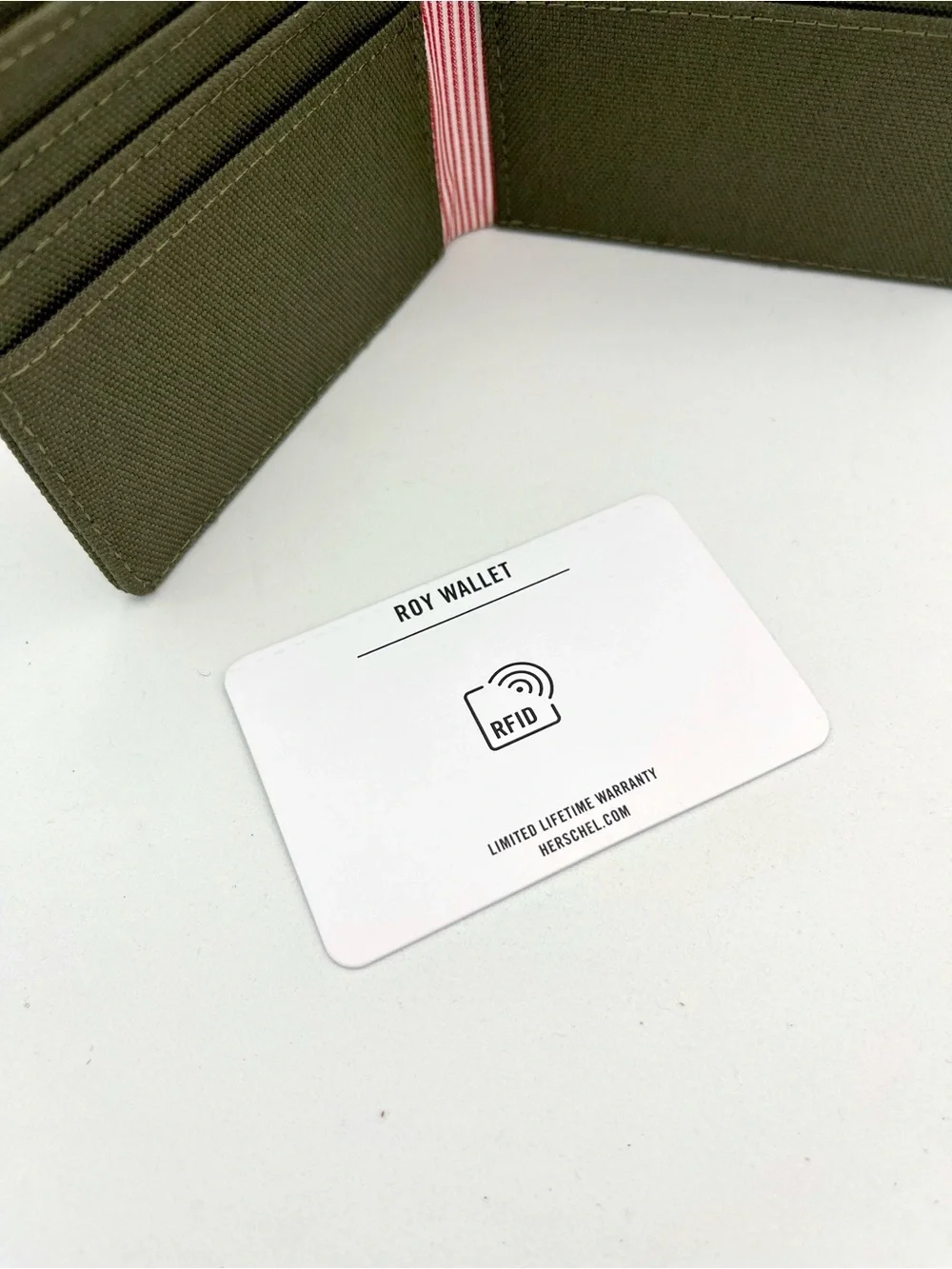 HERSCHEL bifold wallet Roy Green RFID blocking